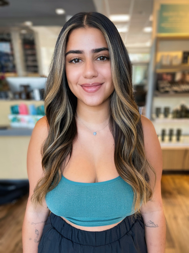Mini Partial Hair Painting