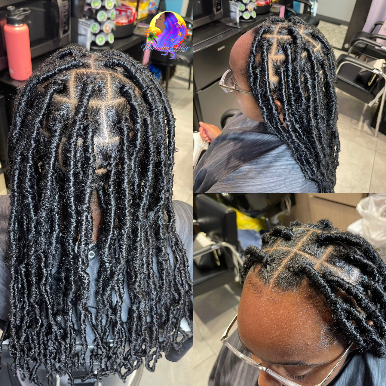 Children’s Distressed Locs at Paradise Hair Promotions in Bedford Heights, OH