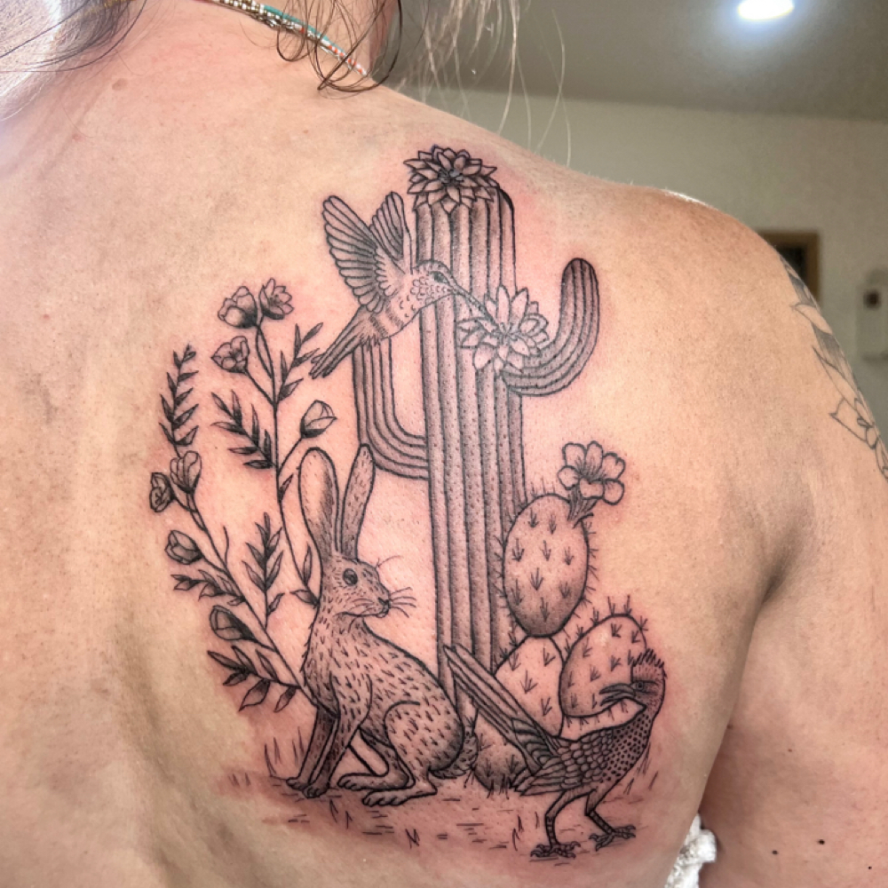 Quarter Sleeve at Moth & Myth Ink in St George, UT