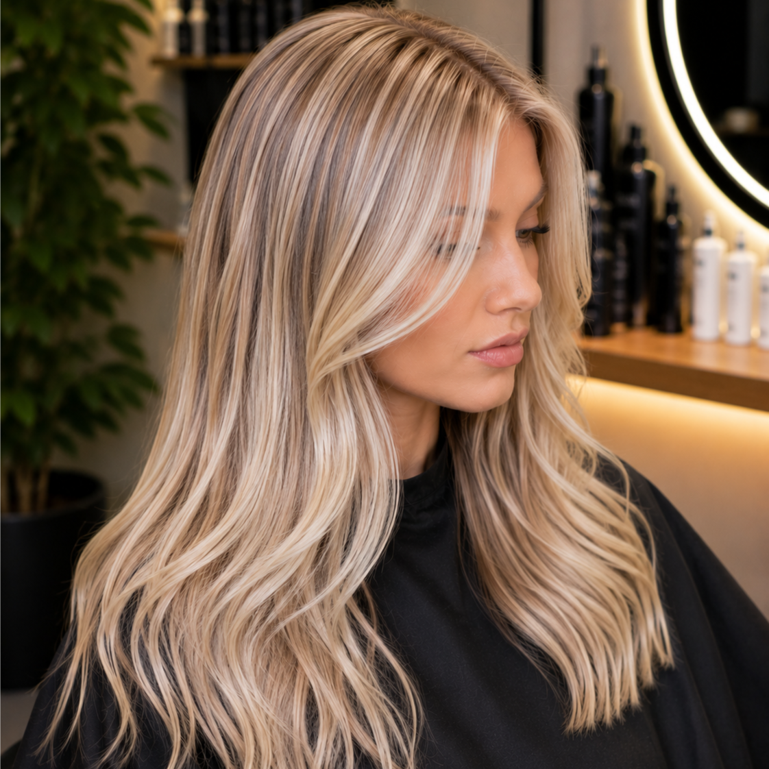 FULL HIGHLIGHTS at OvsAnna Beauty in GLENDALE, CA