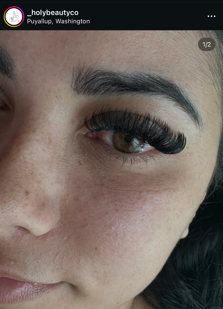 Volume Full Set at Holy Beauty Co in Kennewick, WA