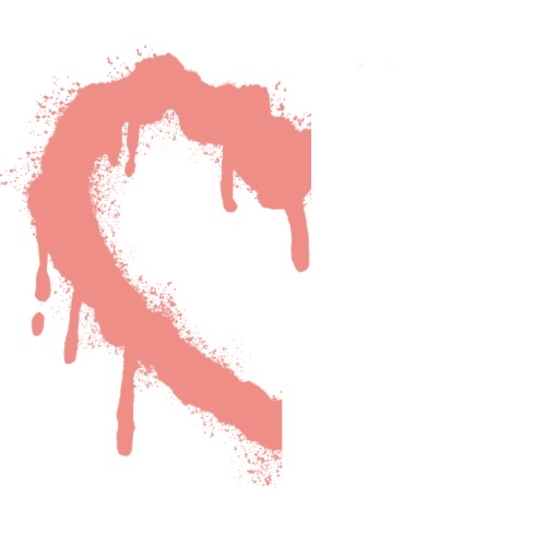 half spray (in studio)
