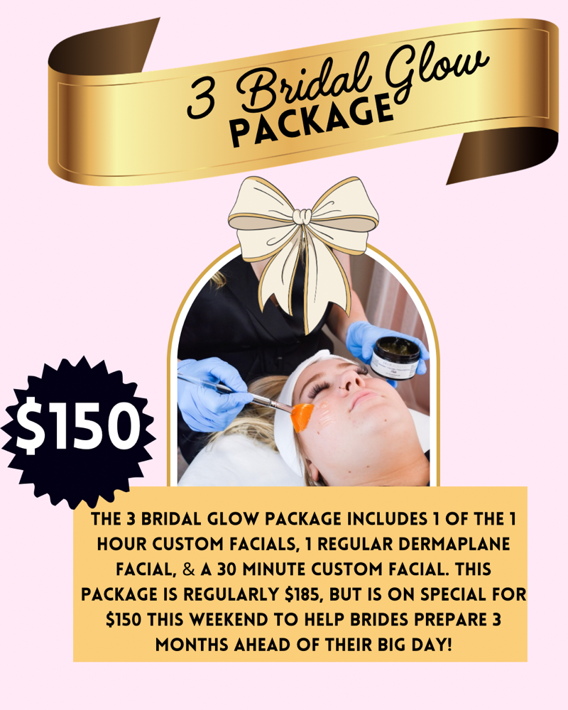 THE 3 BRIDAL GLOW PACKAGE