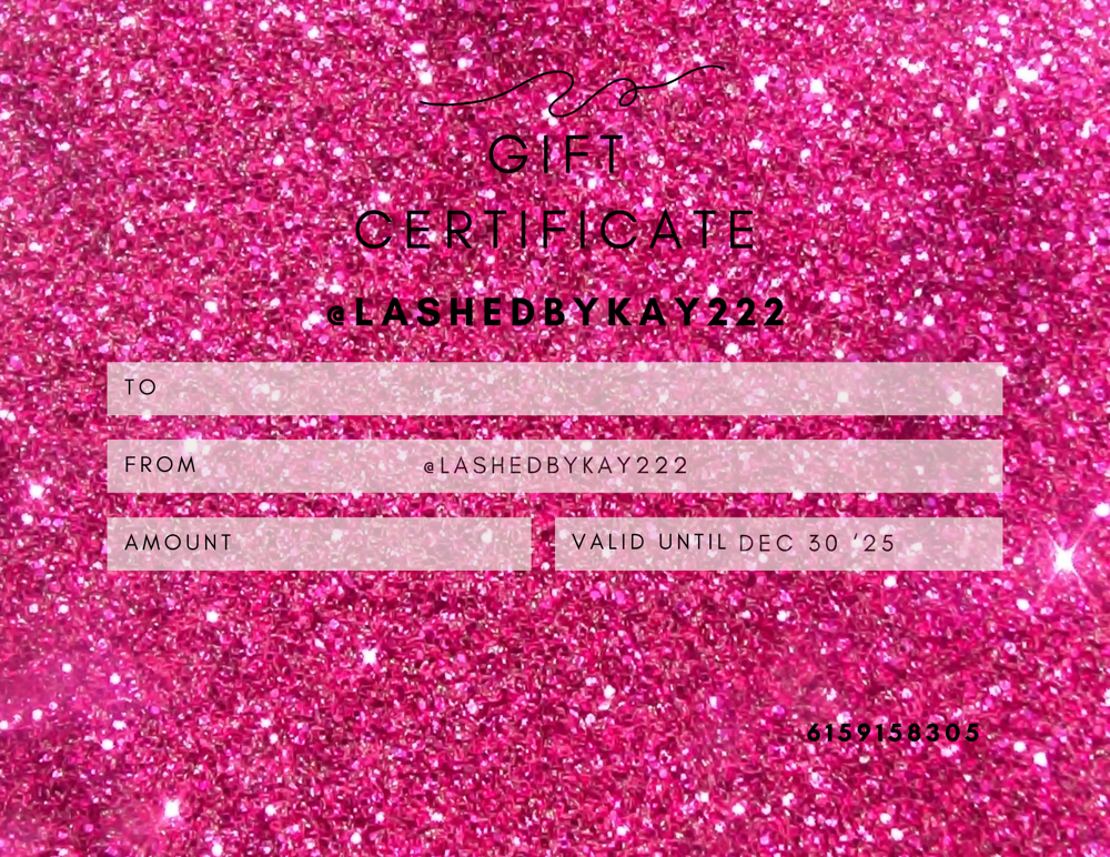 Gift Certificates