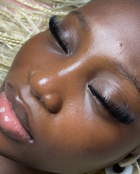 Hybrid Lash Set at The Glam clinic in Raleigh, NC