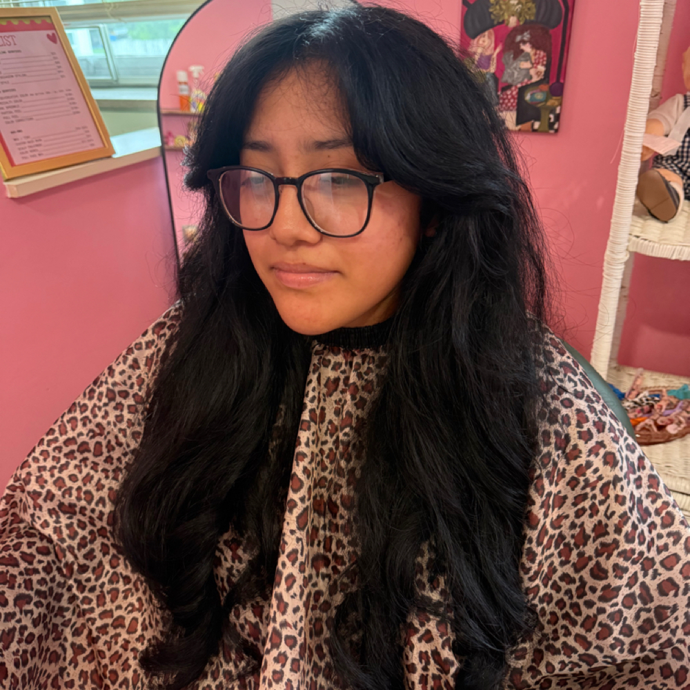 Wash + Blowout at Kewpie Kutz in Evansville, IN