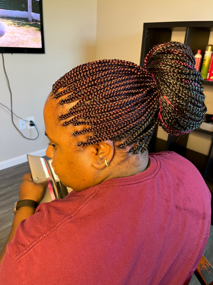 Small Midback Plaits