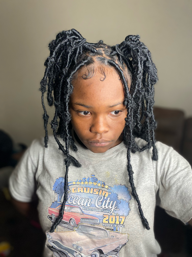 Kids Butterfly Locs