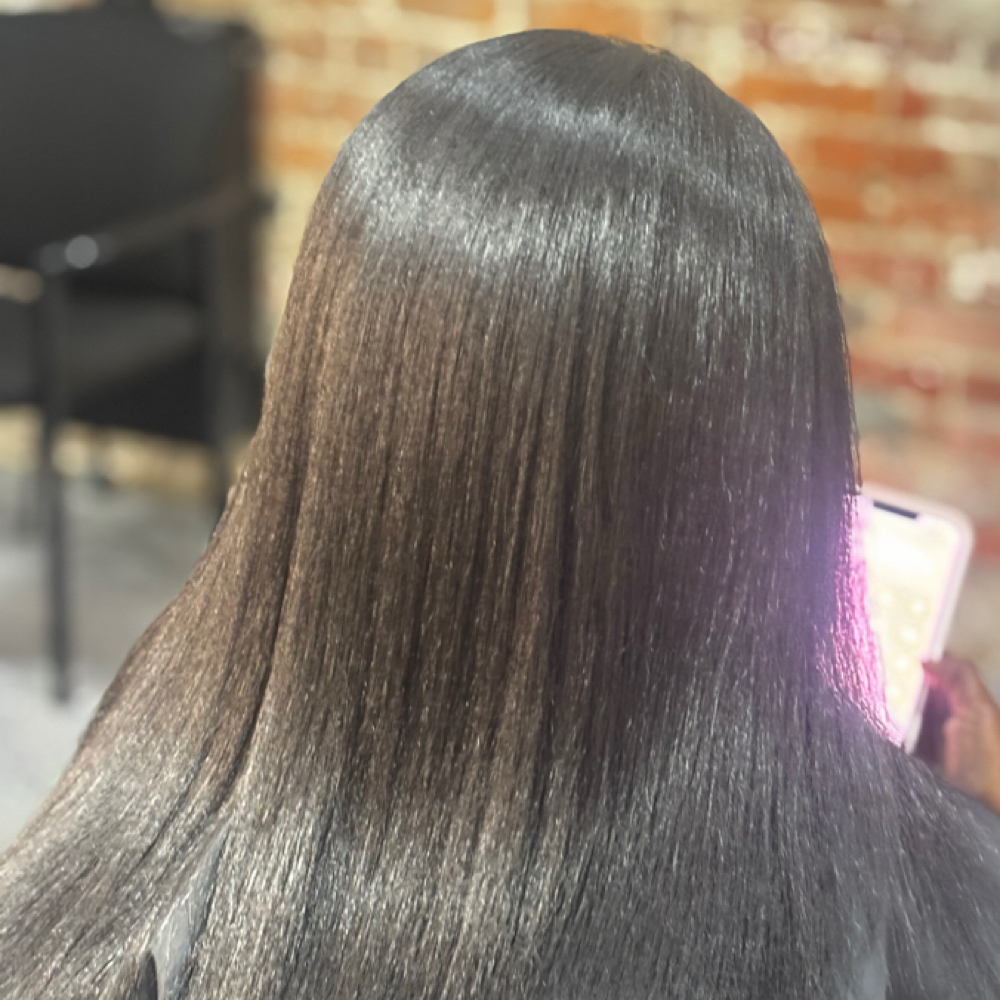 Silk Press (natural) at TheHouseofKe in Rocky Mount, NC