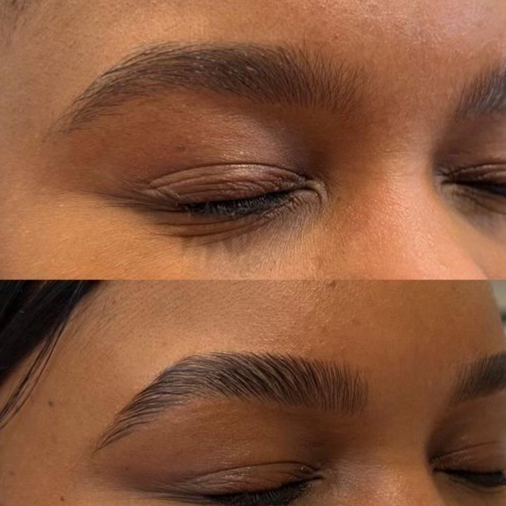 Eyebrow Lamination & Tint at Queensmade Esthetics in Wilmington, NC