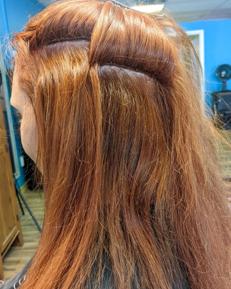 2 Rows Hidden Bead Hand Tied
