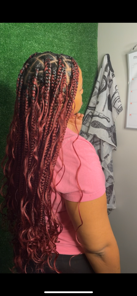 Med/Large Boho Knotless