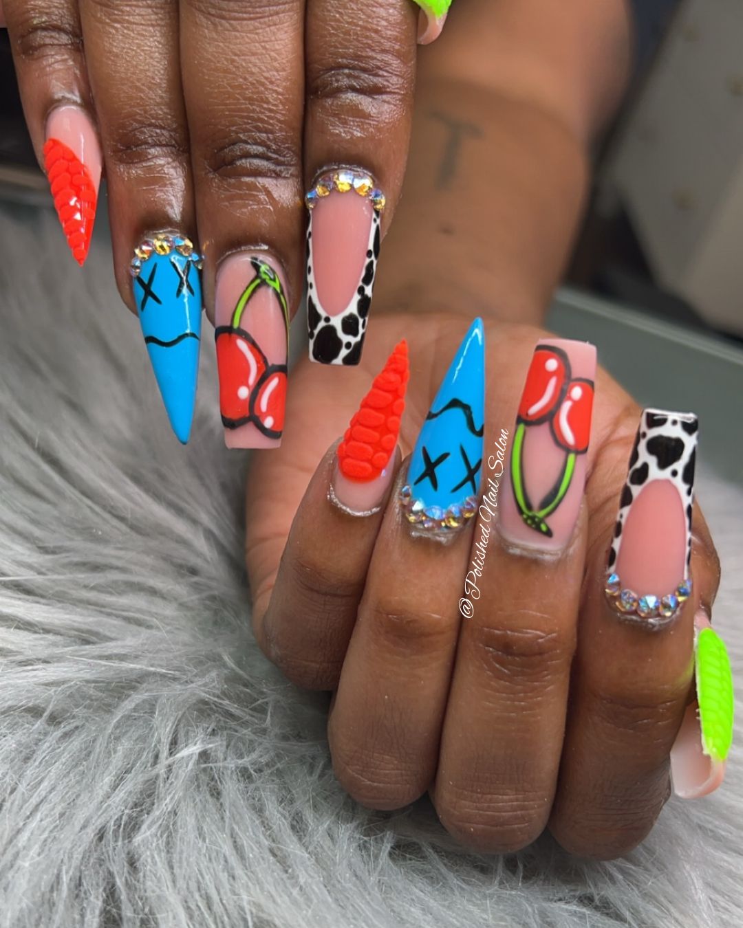 Freestyle at Polished Nail Salon in Augusta, GA