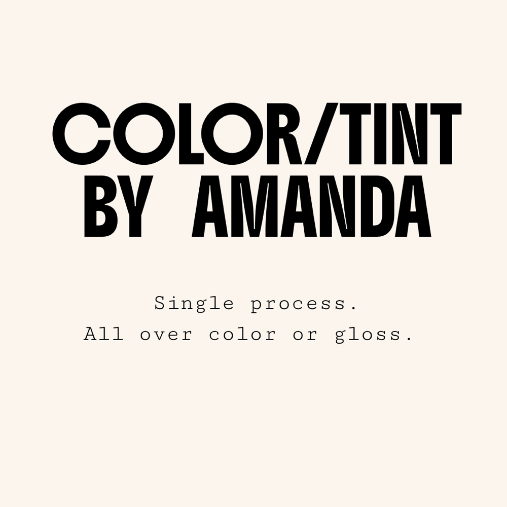 Color/Tint By Amanda