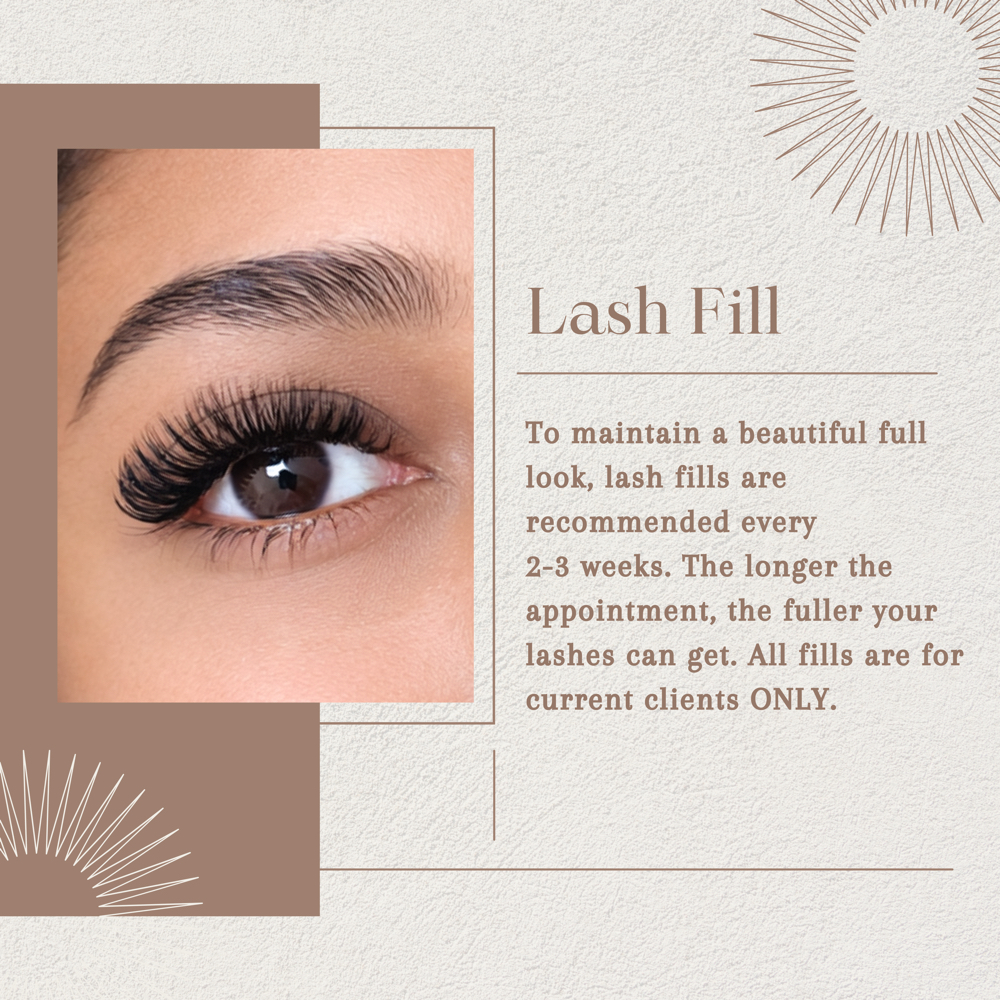 Lash Fill at Violet Moon Beauty in Folsom, CA