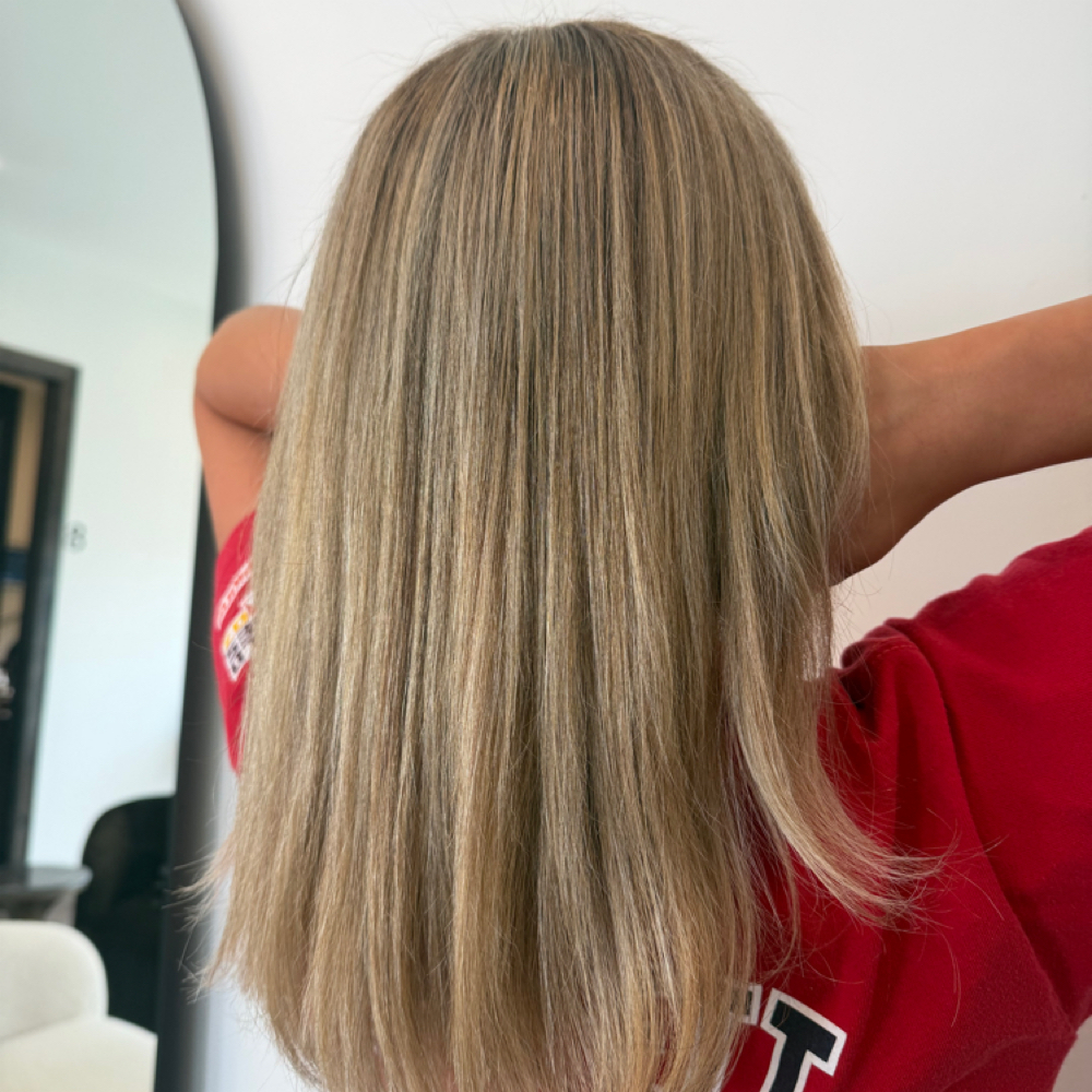 Haircut at Blonde + Bloom Co in Cedar Park, TX