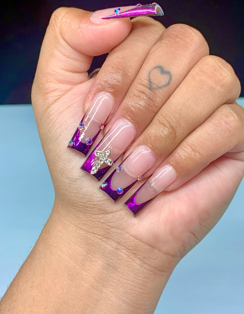 Chrome Powder Per Nail