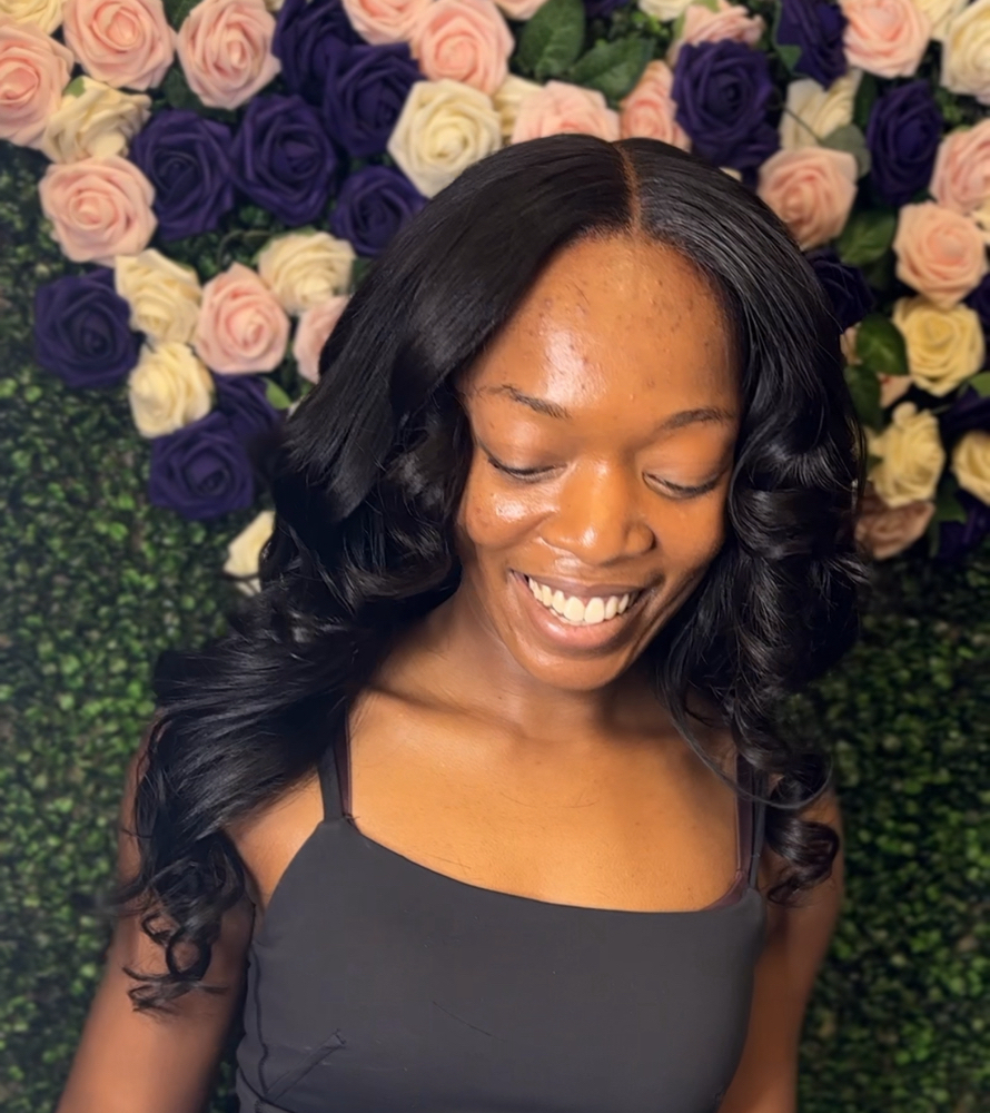 Glueless Lace Closure Sew-In