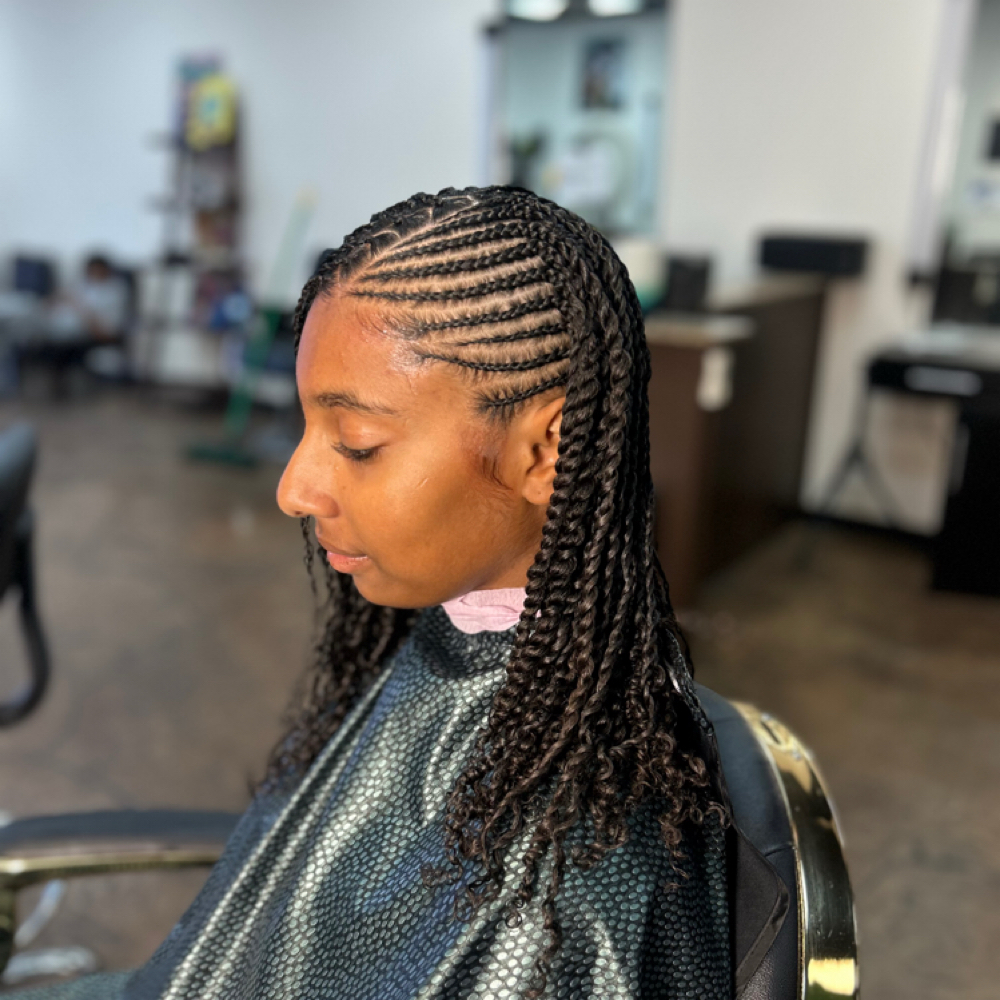Natural Two Strand Twists at Looks Of Beauty in Bullhead City, AZ