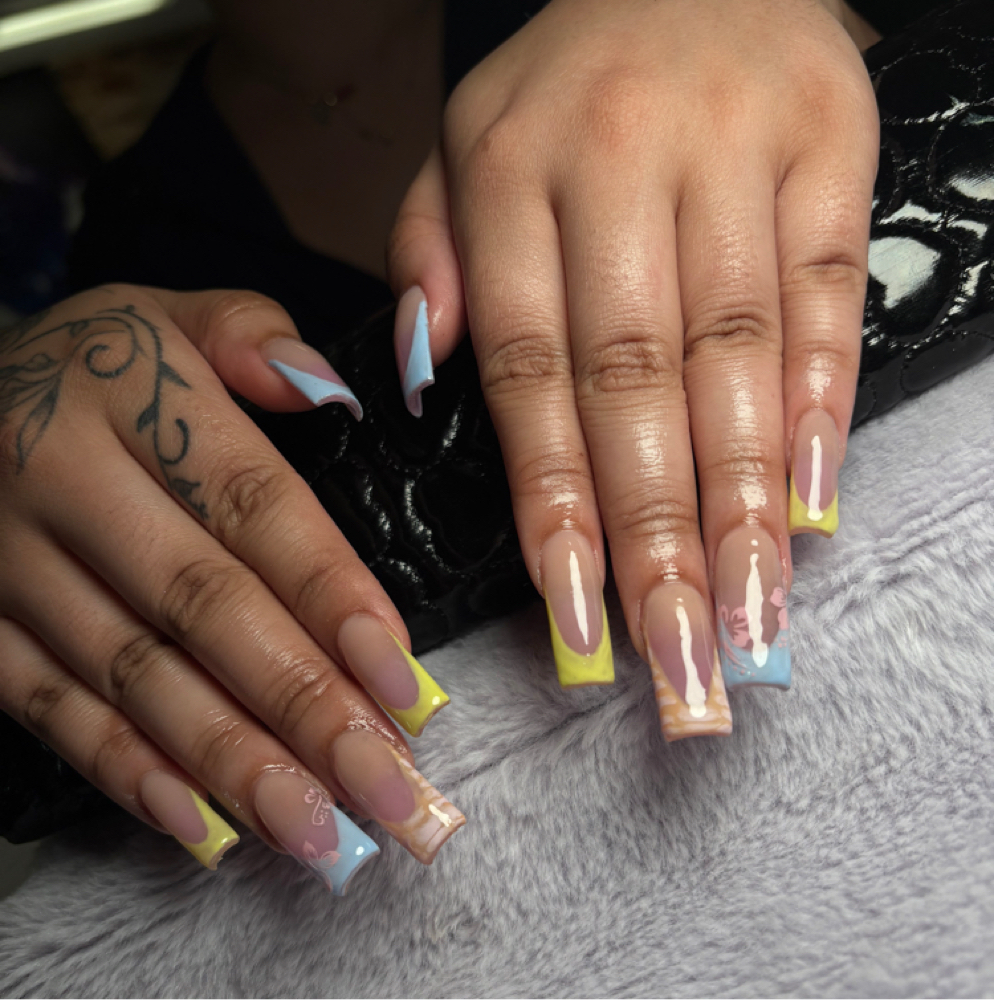 Acrylic Full Set Long/XL at Nya Nails It in Baton Rouge, LA