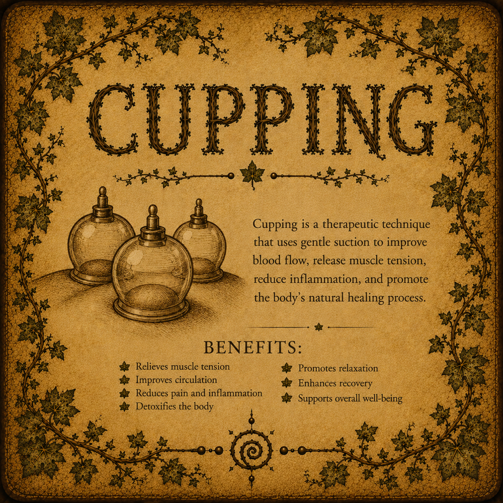 15 Min Cupping Add On at Kalypso Kove in Byron, MN