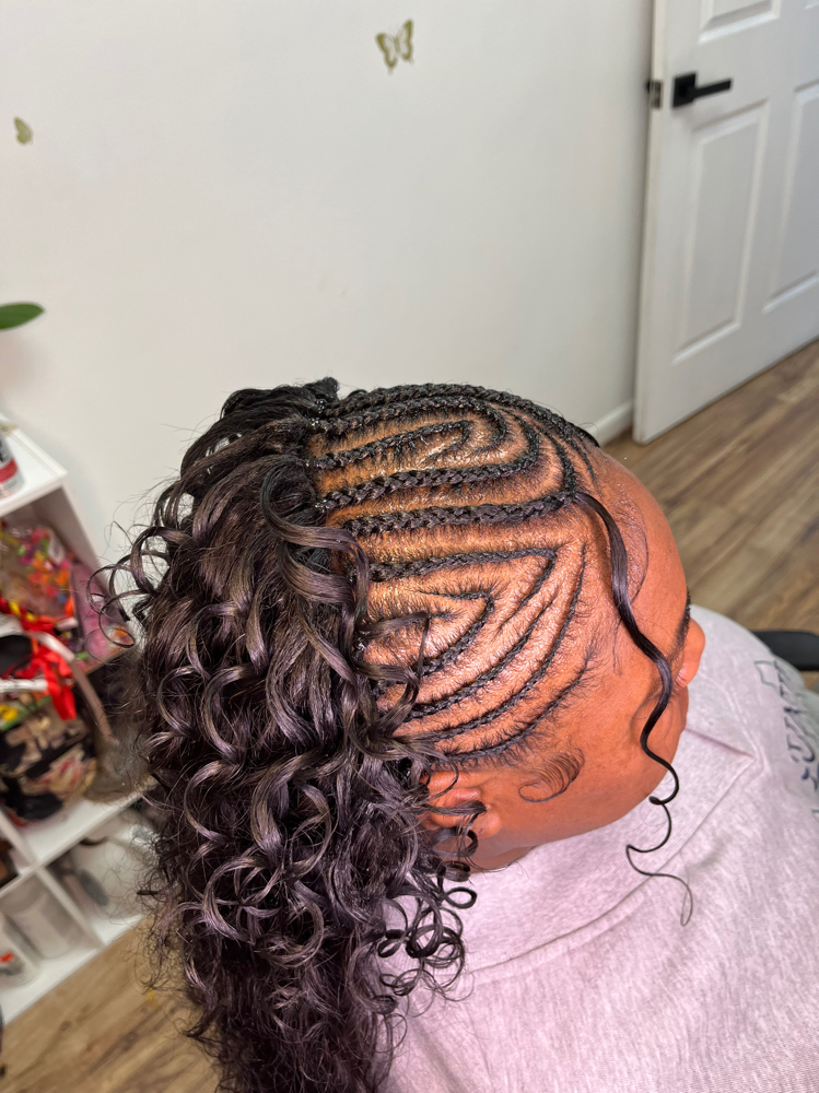 Fulani Braids at Hair By Cali in Eastpointe, MI