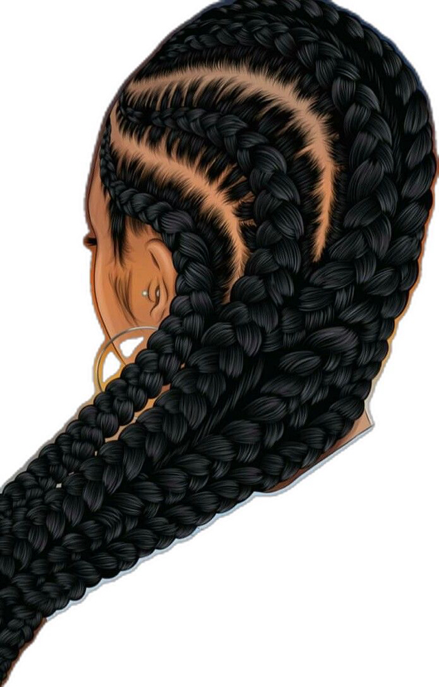 Feed-in braids & braided ponytails