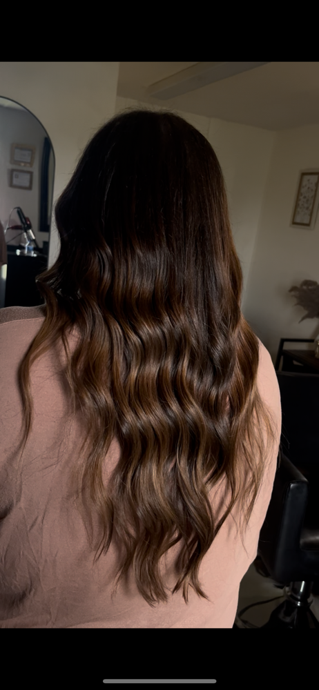 The Partial Balayage at Abby  Furr in Chester, SC