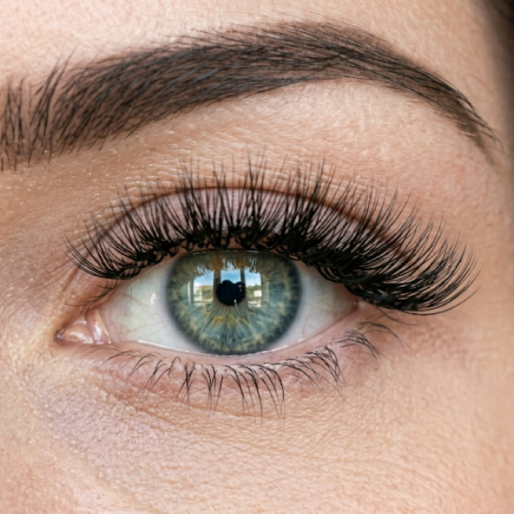Strip Lash Application at The Glow Up Aesthetics Bar in Naugatuck, CT