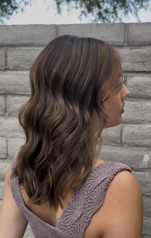 Partial Balayage at MY Hair Studio by Maddie Yozwiak in Tucson, AZ