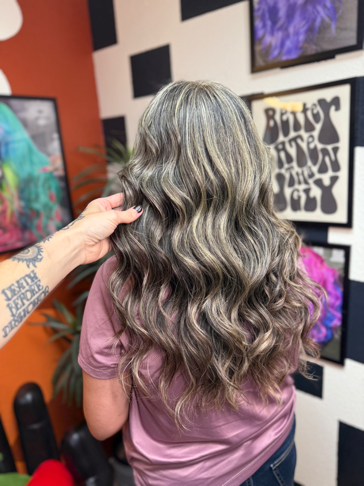 Toner Add On To Color Service
