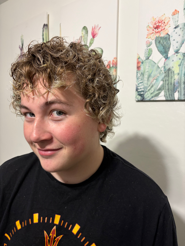 Teen Boy Perm at The Casita in San Tan Valley, AZ