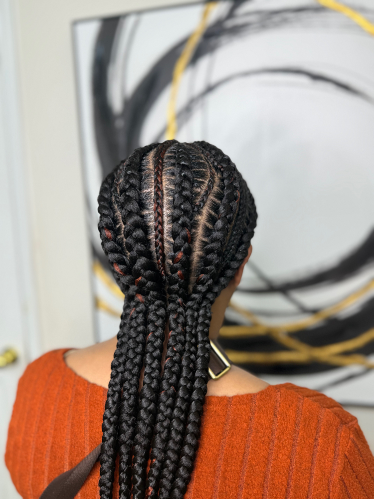 Stitch Braud Design at Total Class Hair Braiding in Marietta, GA
