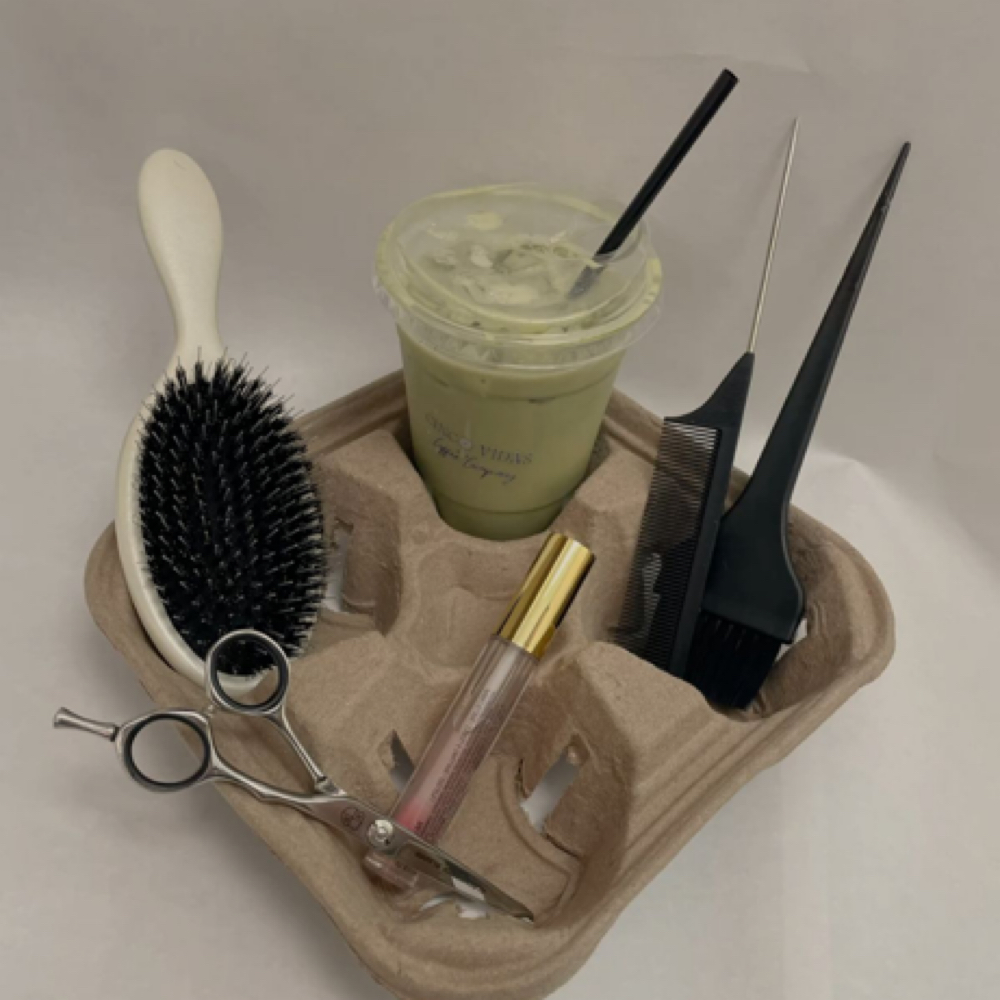 Root Touch Up / Blowdry at Le posh salon in Merrimac, MA