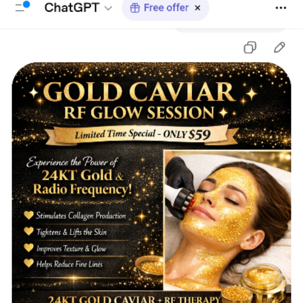 Gold Caviar Facial at Simply Posh Face and Body Spa in Harlingen, TX
