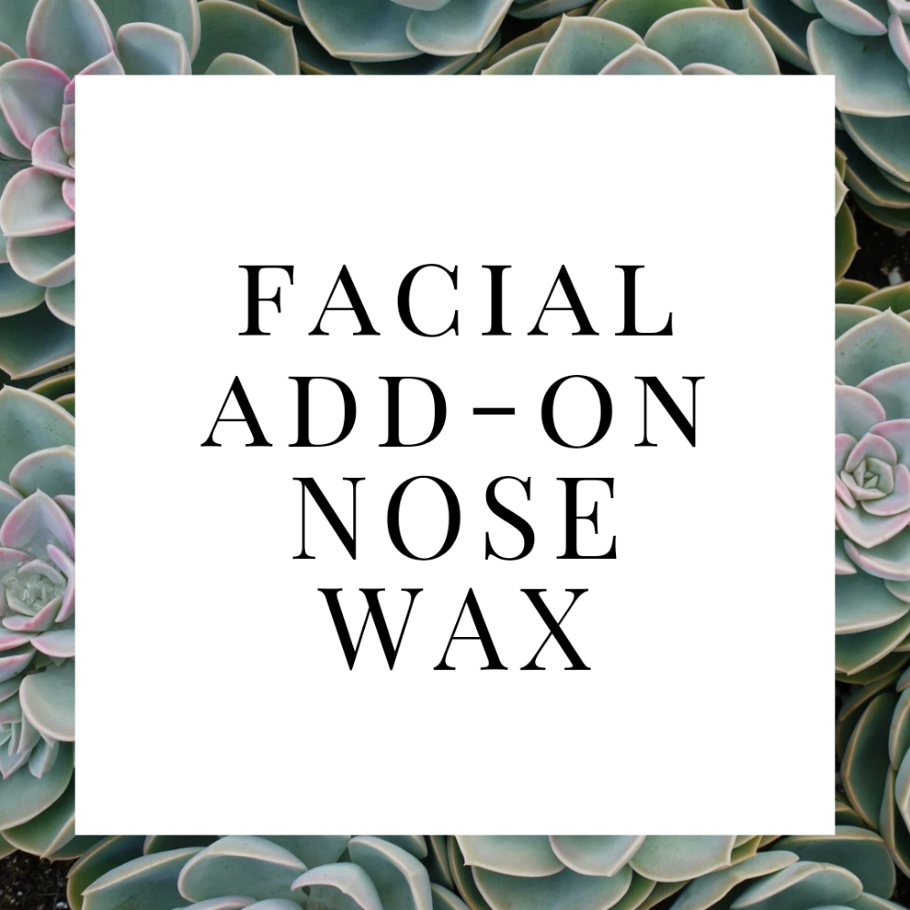 Facial Add On Nose Wax