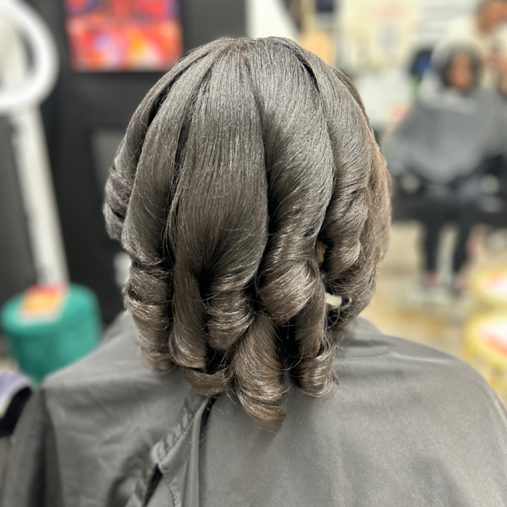 Thermal styling at Studio89Luxe in Whitehall, PA