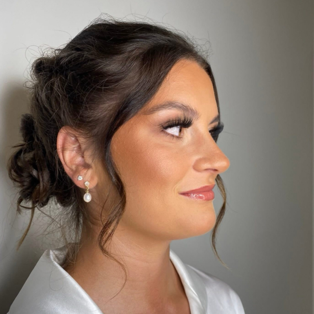 Bride at Brooke Hall Esthetics in Eddyville, KY