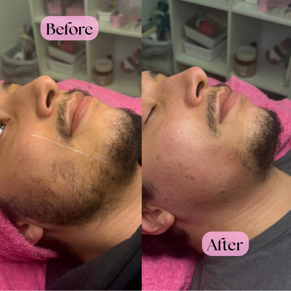 Beard Clean Up at Peachy polish in Elgin, IL