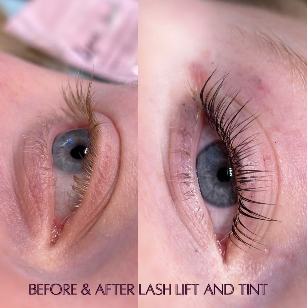 Lash Lift And Tint