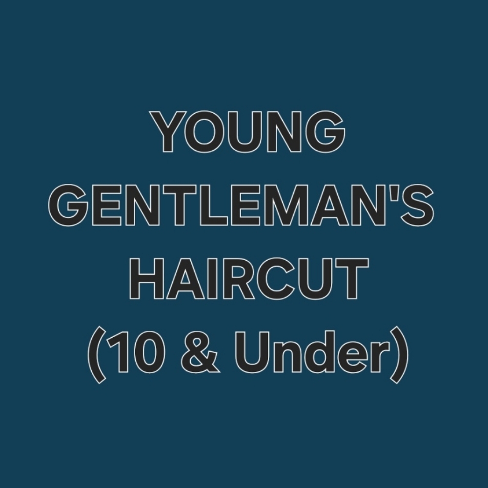 Young Gentleman's Haircut at Bearded Seal Barbershop in Palmer, AK