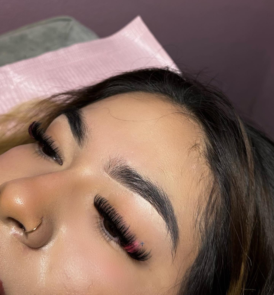 Color Lash at Hunnyy Lashes in Phenix City, AL
