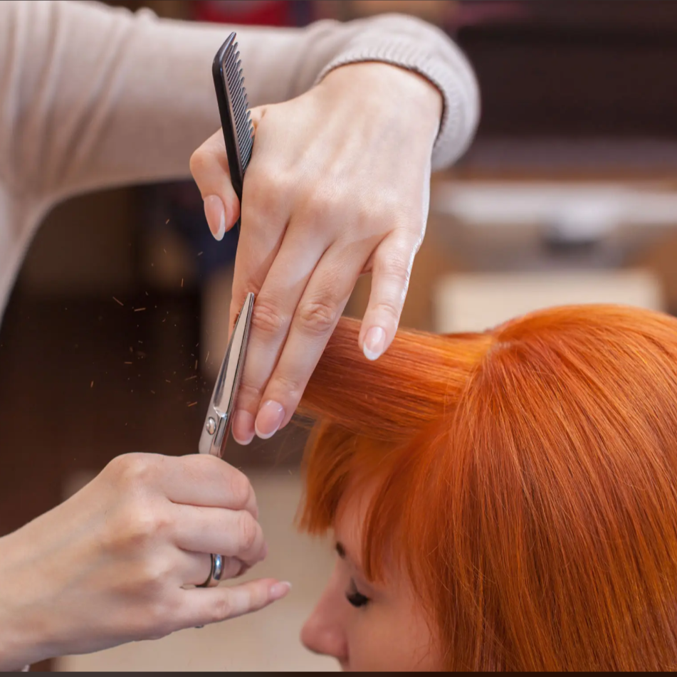 bang trim at LS & CO. Studio in kingsport, TN