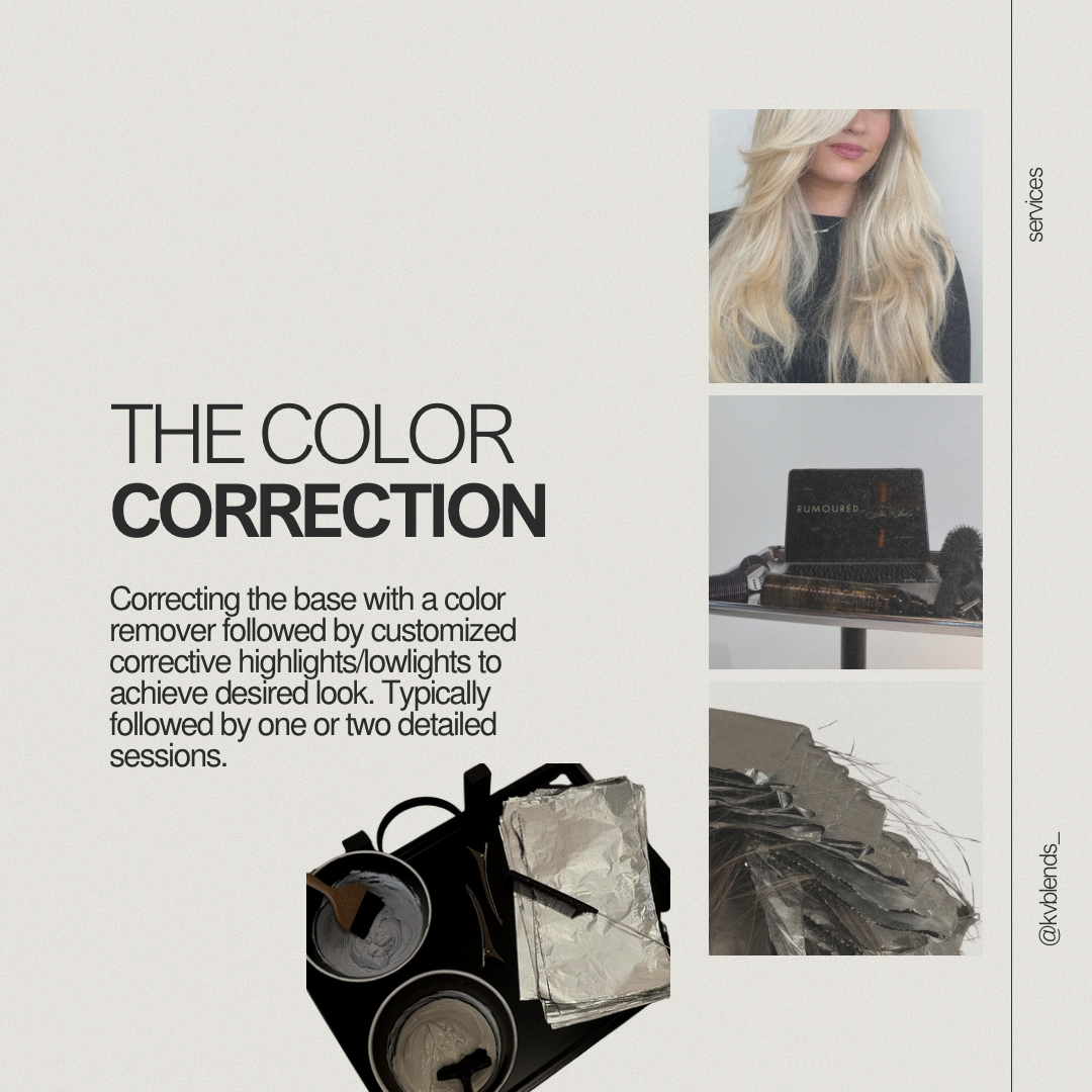 Color Correction at KVBLENDS | RUMOURED in Frisco, TX