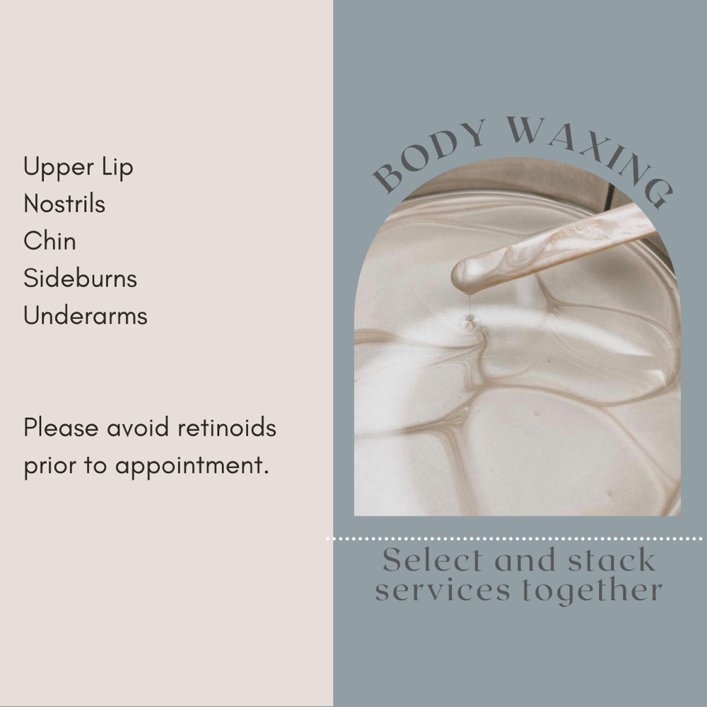 Body & Face Waxing Add Ons at Cindy Perez Studio in Downey, CA