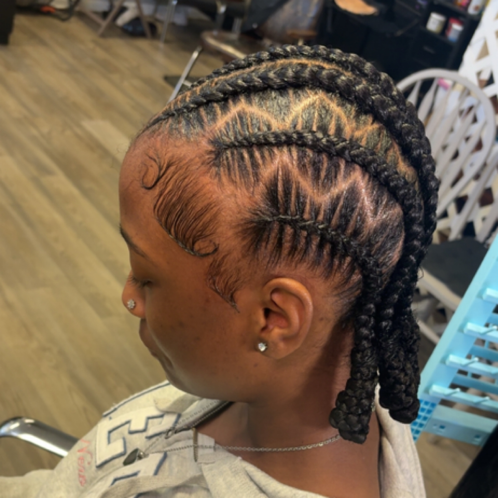 Feedin Braids at Tre Beauty and Braid Bar in Macon, GA