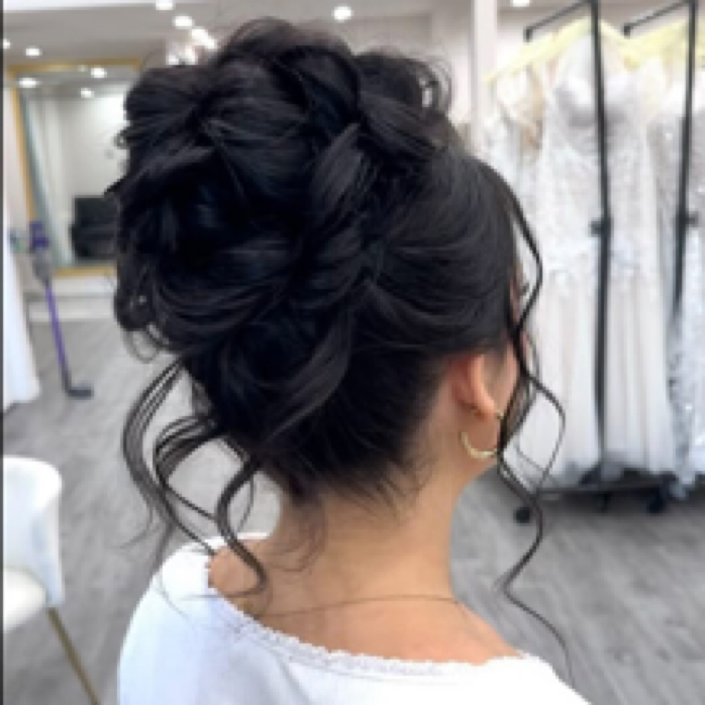 Bridal Hair Styling at LuxBeautique in Pawtucket, RI