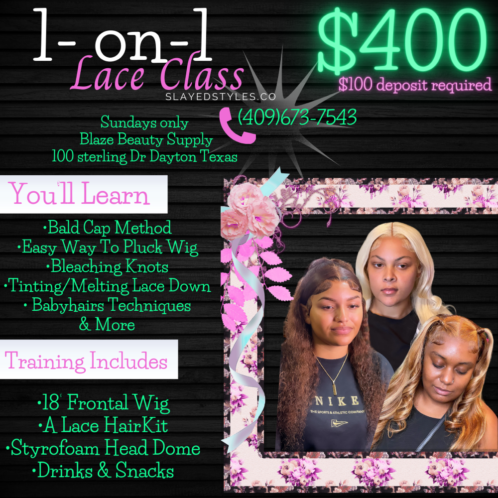 1 On 1 Lace Class