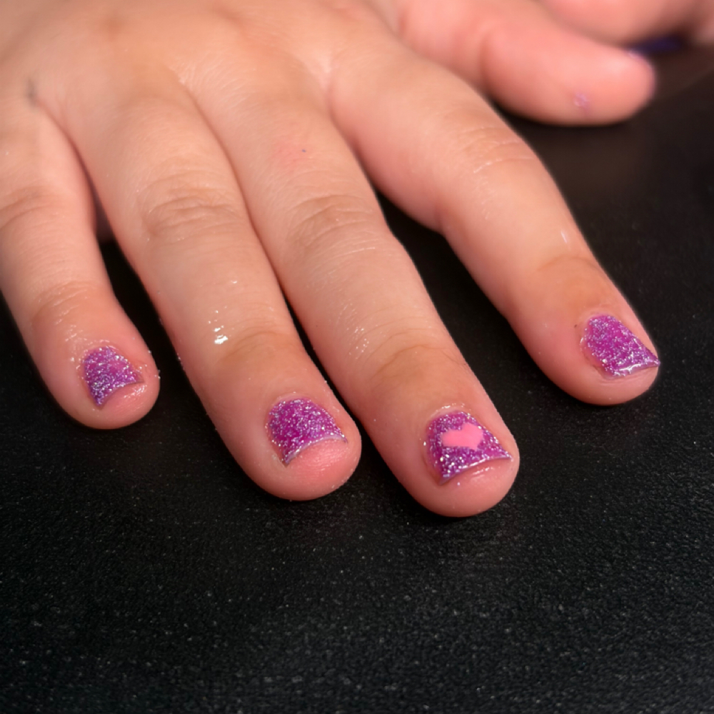 Kids Mani at Blossomed Beauty Lounge in Hesperia, CA