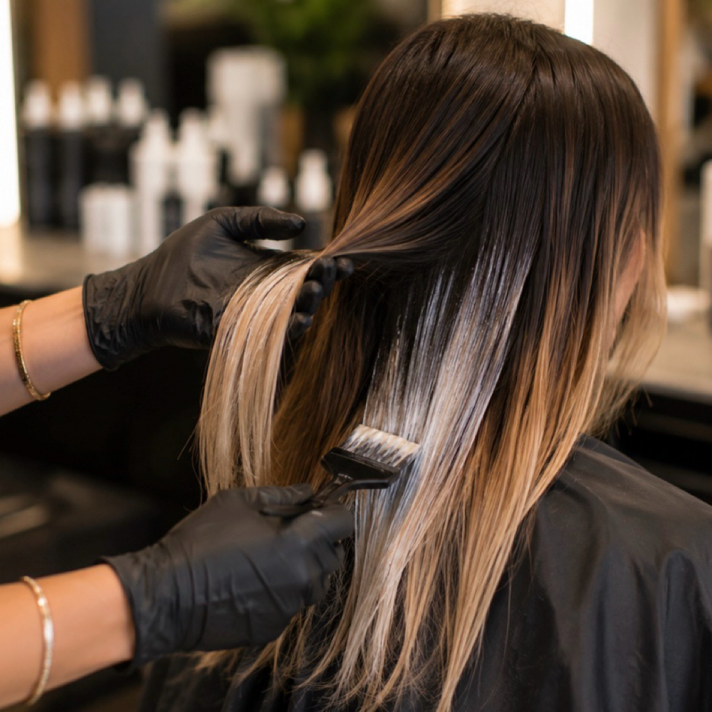 Ombre hair color at Studio 306 in South Pittsburg, TN